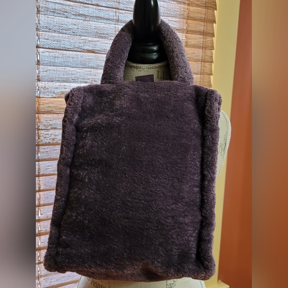 Kate Spade Faux Shearling Tote & Crossbody Bag - Picture 3 of 16